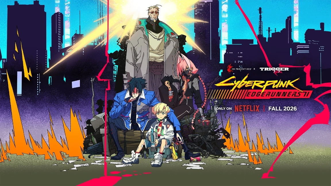 Cyberpunk: Edgerunners 2 reveals full Japanese and English voice casts for Fall 2026 Netflix release