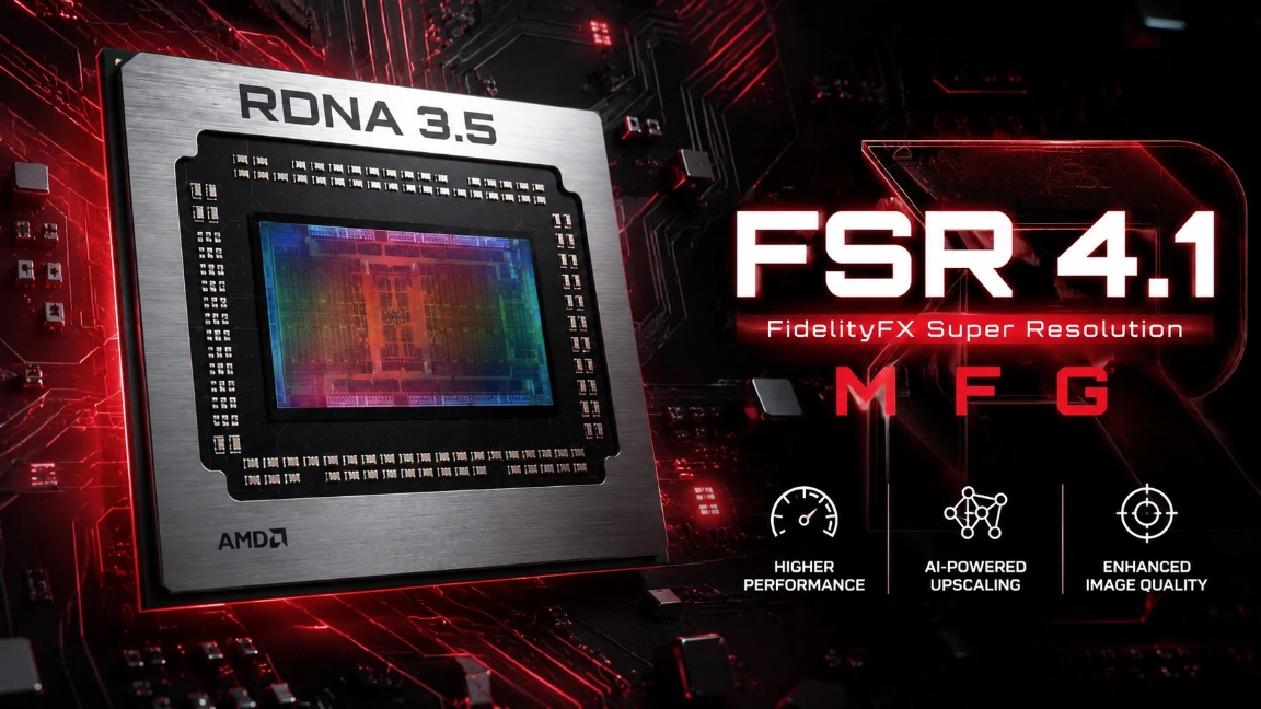 Leaked FSR 4.1.1 INT8 reportedly runs on RDNA 3.5 hardware